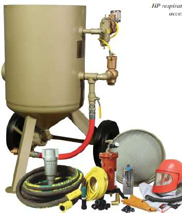 Sandblasting Clemco